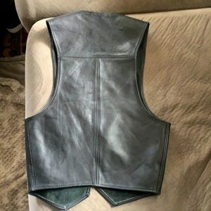 Vintage Leather Forever Vest San Francisco